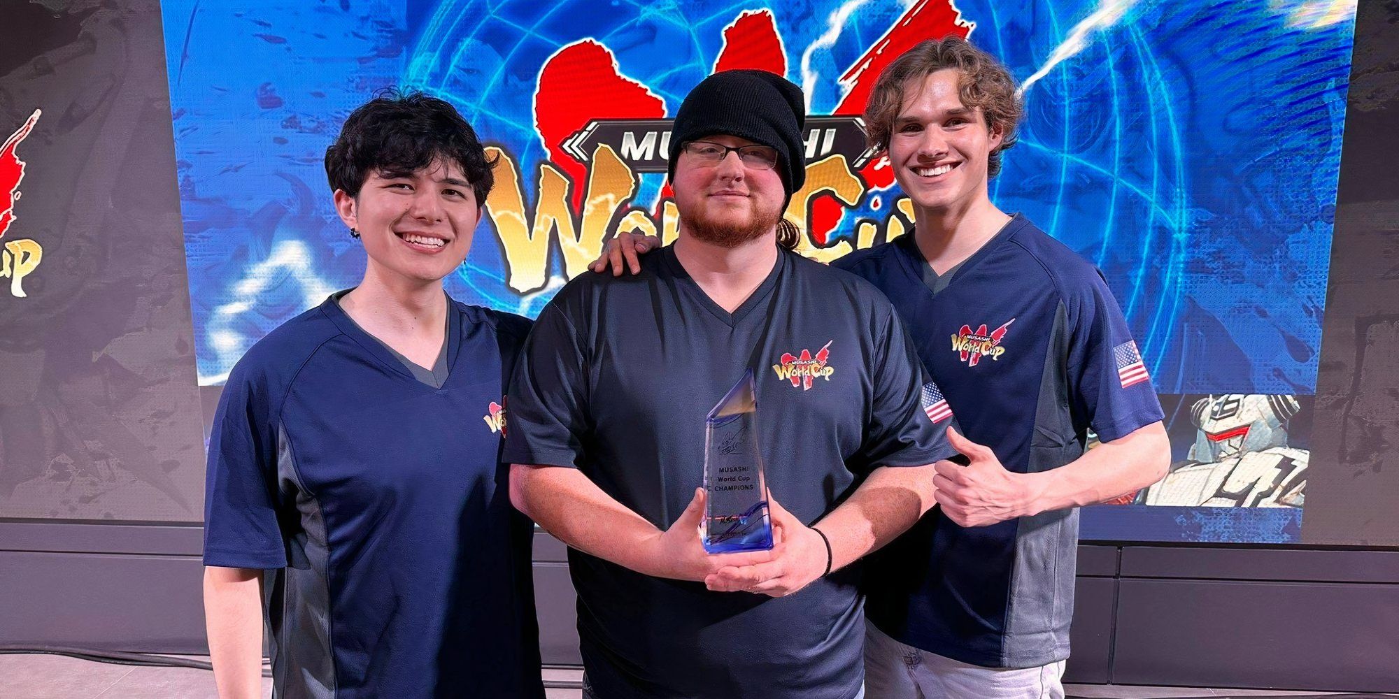 Joshua Duckworth and team at Musashi Tournament in Tokyo