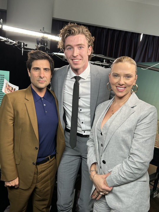 Liam Crowley, Scarlett Johansson and Jason Schwartzman
