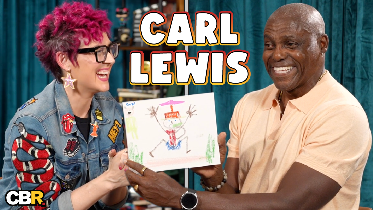 Carl Lewis Draws A Hilarious Personal Hero With Grae Drake During CBR Presents: DRAW!